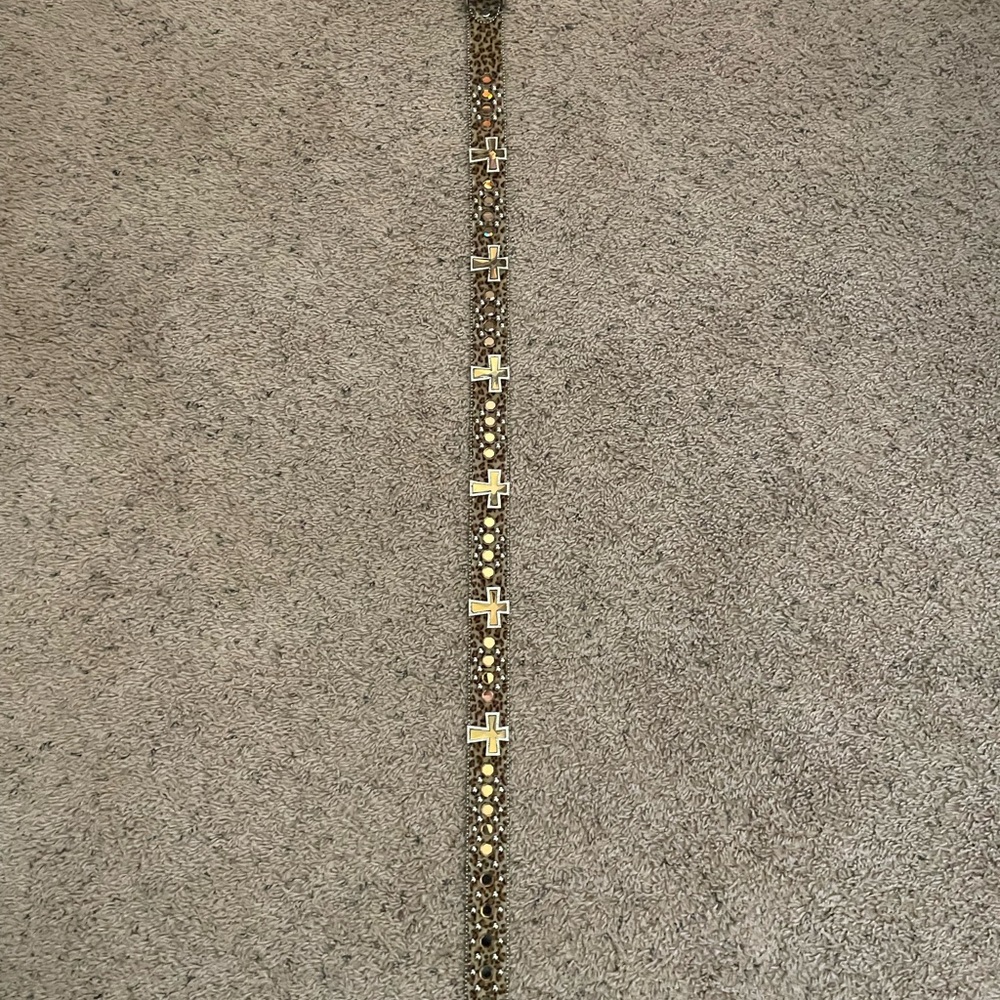 Gold Cross Belt